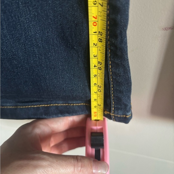 Fashion Nova Blue Flare Wide Leg Jeans - Picture 4 of 4